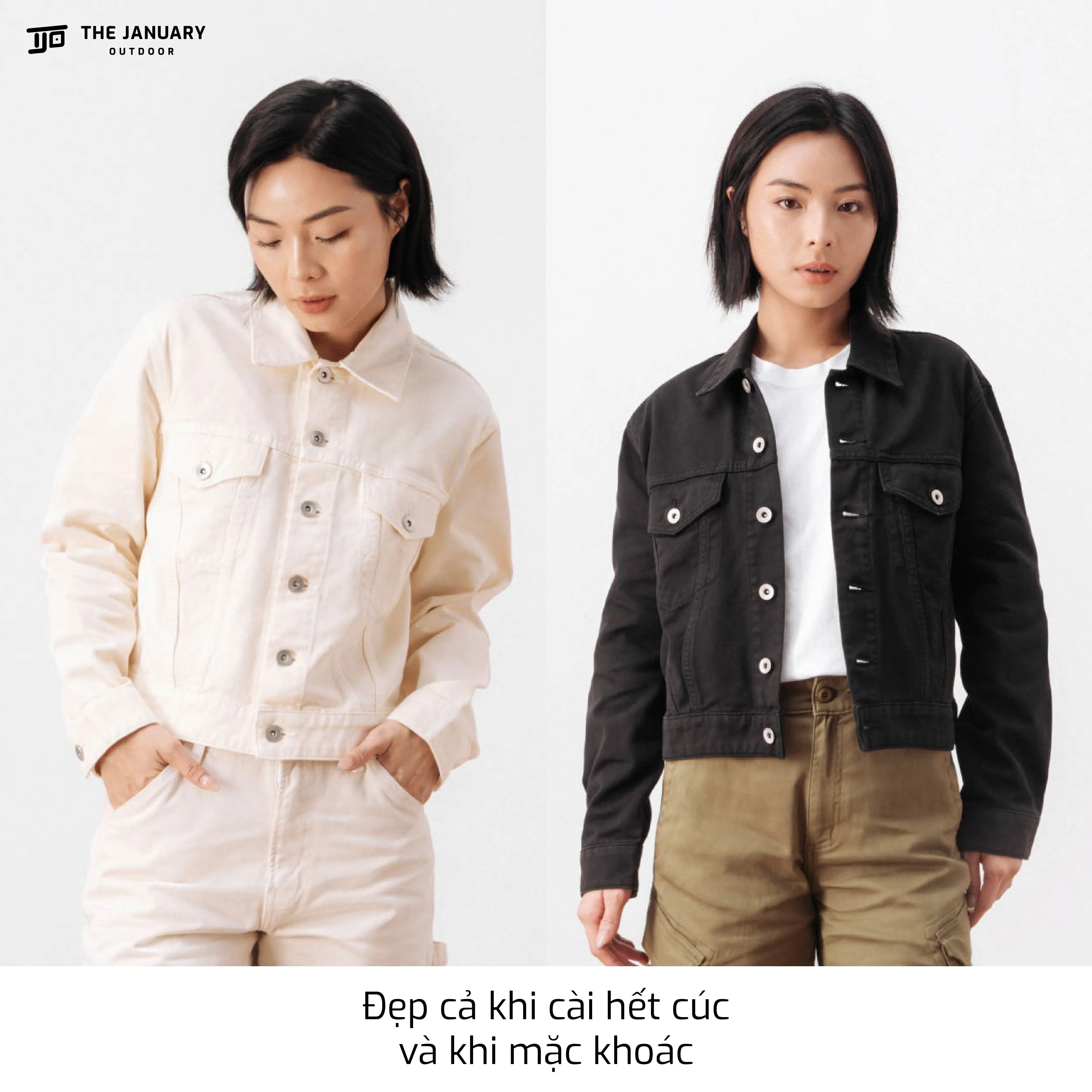 Áo khoác outdoor nữ TJO Mountain Trucker – trang phục trekking leo núi chất lượng xuất khẩu